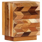 vidaXL Table de chevet 40x30x50 cm Bois de récupération massif
