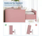 Commode haute de chambre à coucher avec 5 tiroirs, commode en bois avec poignées dorées, armoire de rangement en bois et tiroirs de rangement pour salon
