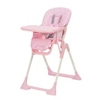 Chaise haute pliable pour bébés et tout-petits, réglable en hauteur/dossier/repose-pieds, avec plateau amovible, pliage rapide