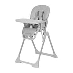 Chaise haute pliable pour bébés et tout-petits, réglable en hauteur/dossier/repose-pieds, avec plateau amovible, pliage rapide