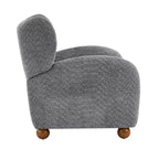Christopher Knight Home Greer Modern Wooden Upholstered Wingback Accent Chair
