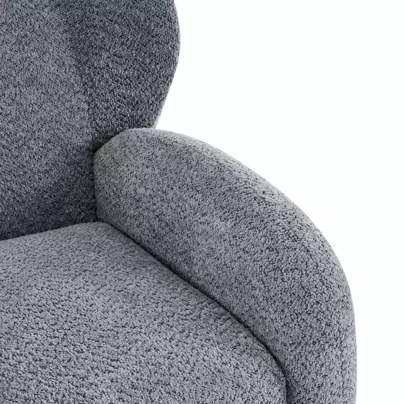 Christopher Knight Home Greer Modern Wooden Upholstered Wingback Accent Chair