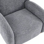 Christopher Knight Home Greer Modern Wooden Upholstered Wingback Accent Chair
