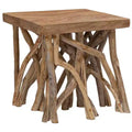 vidaXL Log Coffee Table 15.7x15.7x15.7 Mixed Recycled Wood