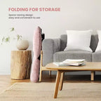 TUYOHW Fauteuil d'appoint en fausse fourrure grande taille, chaise longue pliante avec siège moelleux pour chambre et salon