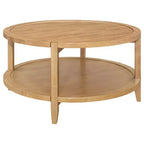 Coaster,Camillo Round Solid Wood Coffee Table