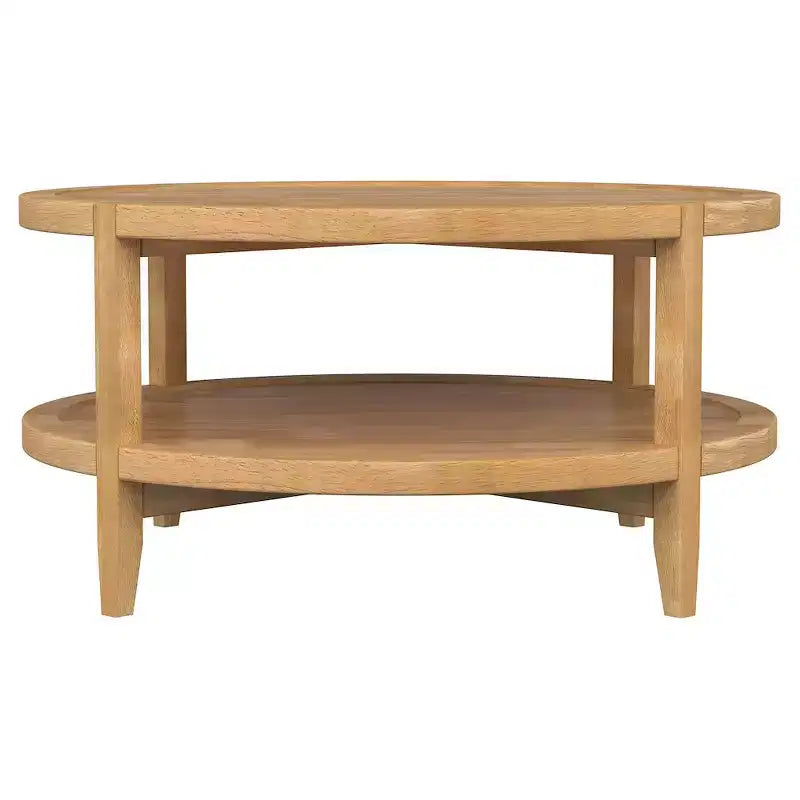 Coaster,Camillo Round Solid Wood Coffee Table