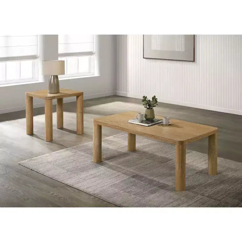 Coaster, table basse à cocktail en bois d'ingénierie Castlewood