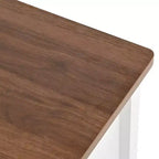 AEELLEEA Commode à 5 tiroirs pour chambre à coucher, meuble de rangement en MDF, commode moderne pour salon, couloir, blanc