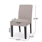 MAYEERTY Chaise de salle à manger classique, cadre robuste, assise confortable, sièges de salle à manger
