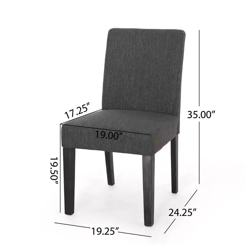 MAYEERTY Chaise de salle à manger classique, cadre robuste, assise confortable, sièges de salle à manger
