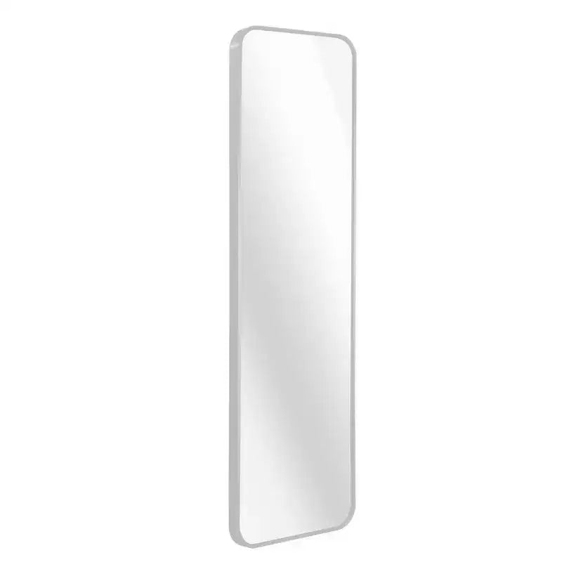 TUYOHW Rectangle Full Length Mirror,47x14'' Wall-Mounted Shatterproof Mirror with Aluminum Frame,Door Mirror Suitable for Modern Home Decor