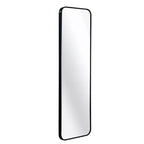 TUYOHW Rectangle Full Length Mirror,47x14'' Wall-Mounted Shatterproof Mirror with Aluminum Frame,Door Mirror Suitable for Modern Home Decor