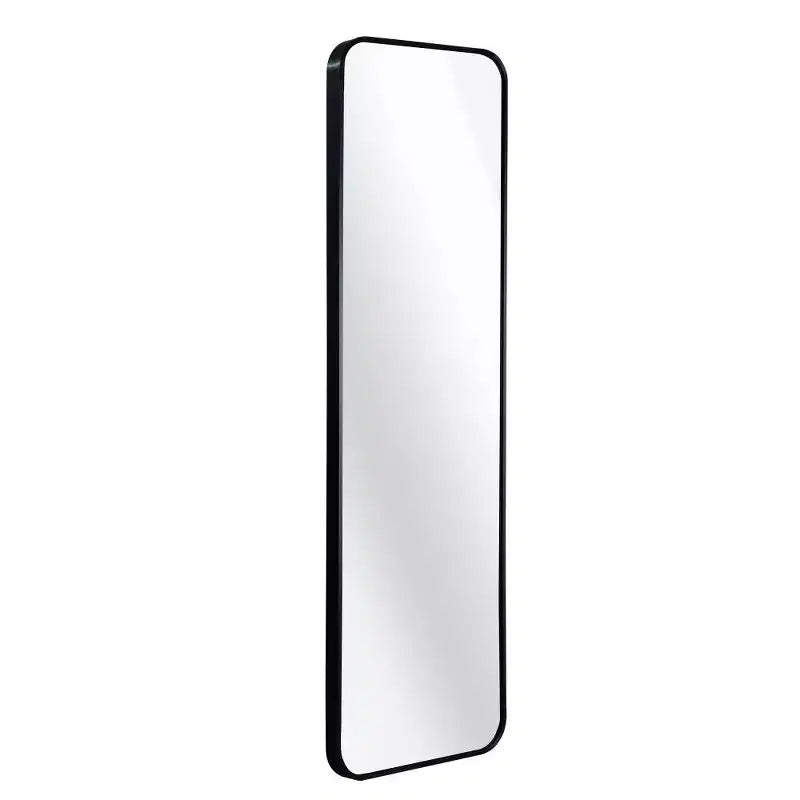 TUYOHW Rectangle Full Length Mirror,47x14'' Wall-Mounted Shatterproof Mirror with Aluminum Frame,Door Mirror Suitable for Modern Home Decor