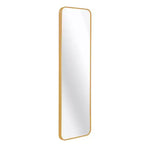 TUYOHW Rectangle Full Length Mirror,47x14'' Wall-Mounted Shatterproof Mirror with Aluminum Frame,Door Mirror Suitable for Modern Home Decor