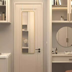 TUYOHW Rectangle Full Length Mirror,47x14'' Wall-Mounted Shatterproof Mirror with Aluminum Frame,Door Mirror Suitable for Modern Home Decor