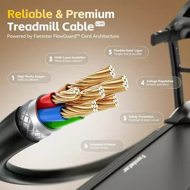 Tapis de course domestique de 181 kg avec inclinaison de 20 %, tapis de course pliable de 5,0 CV pour l'exercice, 1-19,3 km/h, contrôle via application, absorption des chocs, soutien des genoux
