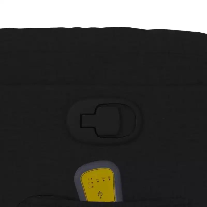 vidaXL Fauteuil inclinable de massage - Gris foncé manuel à dossier rabattable