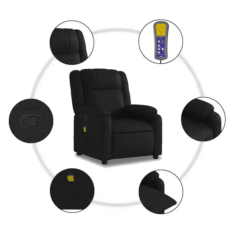 vidaXL Fauteuil inclinable de massage électrique