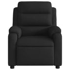 vidaXL Fauteuil inclinable de massage Gris clair Polyester Individuel