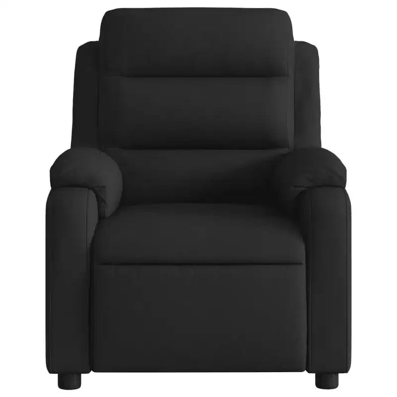 vidaXL Fauteuil inclinable de massage Gris clair Polyester Individuel