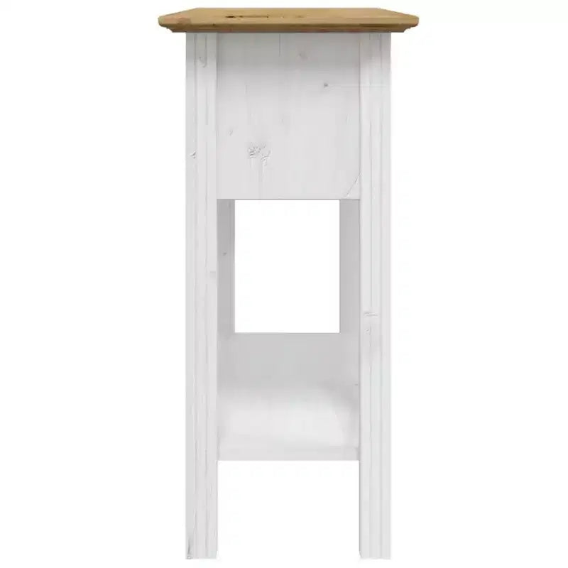 vidaXL Console Table d'appoint Console de canapé BODO Bois de pin massif