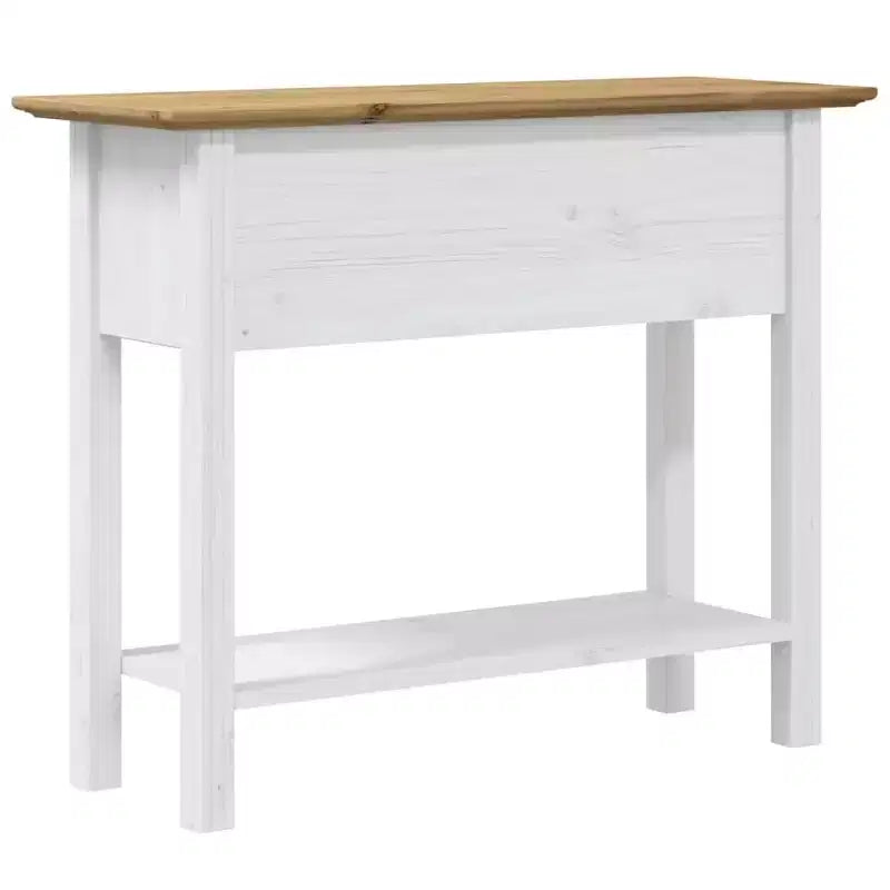 vidaXL Console Table d'appoint Console de canapé BODO Bois de pin massif