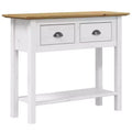 vidaXL Console Table d'appoint Console de canapé BODO Bois de pin massif