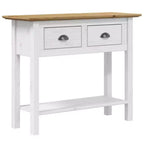 vidaXL Console Table d'appoint Console de canapé BODO Bois de pin massif