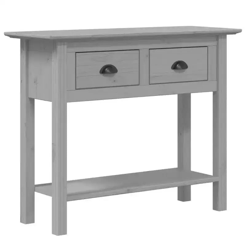 vidaXL Console Table d'appoint Console de canapé BODO Bois de pin massif
