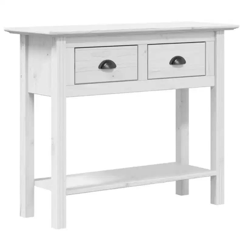 vidaXL Console Table Accent Storage Sofa Console Table BODO Solid Wood Pine
