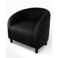 Accent Chair Armchair Set of 2 for Living Room Barrel Club Chair with Soft Padded Seat & Sturdy Legs for Bedroom Waiting Room Reception Chairs