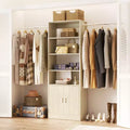 Besiost 25 - 103 Closet System with Cabinets, Wall-mounted Closet Organizer
