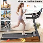 Tapis roulant pliable portable en liquidation, tapis de course compact pliable de 2,75 CV pour le bureau à domicile, tapis de course et de marche avec écran LED pour l'exercice
