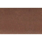 Lilah Grand pouf de rangement rectangulaire moderne du milieu du siècle de 48 pouces de large avec couvercle relevable en similicuir marron selle vieilli