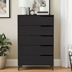 Galano 5-Drawer Dresser with Metal Slides 30.7 W  15.6 D  46.4 H