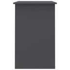 vidaXL Bureau Gris Sonoma Bois d'ingénierie Taille standard de bureau Bureau