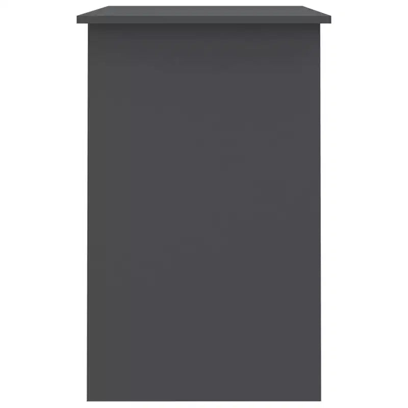vidaXL Bureau Gris Sonoma Bois d'ingénierie Taille standard de bureau Bureau