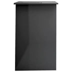 vidaXL Bureau Gris Sonoma Bois d'ingénierie Taille standard de bureau Bureau