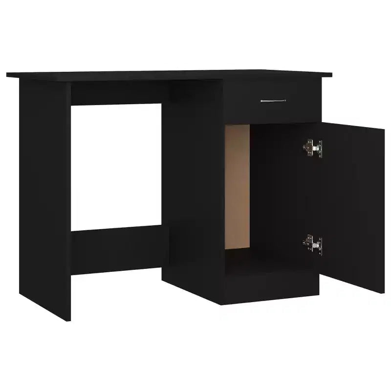 vidaXL Bureau Gris Sonoma Bois d'ingénierie Taille standard de bureau Bureau