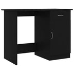 vidaXL Bureau Gris Sonoma Bois d'ingénierie Taille standard de bureau Bureau