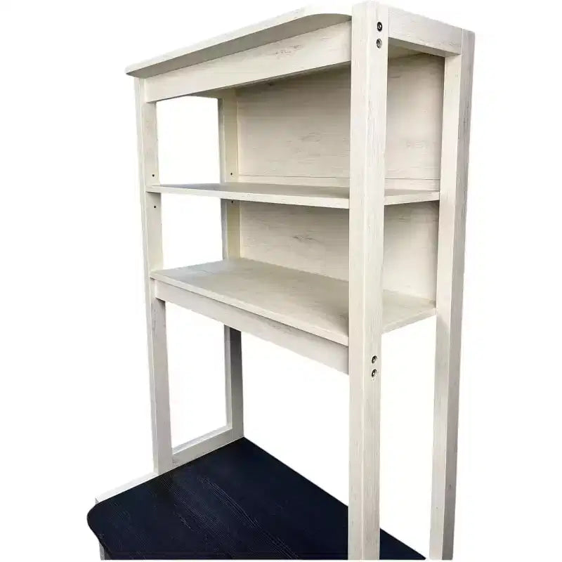 Étagère à boulanger à 5 niveaux en bois avec support à micro-ondesÉtagère de rangement autoportante pour cuisine, salle à manger ou bureau