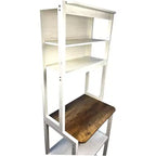 Étagère à boulanger à 5 niveaux en bois avec support à micro-ondesÉtagère de rangement autoportante pour cuisine, salle à manger ou bureau