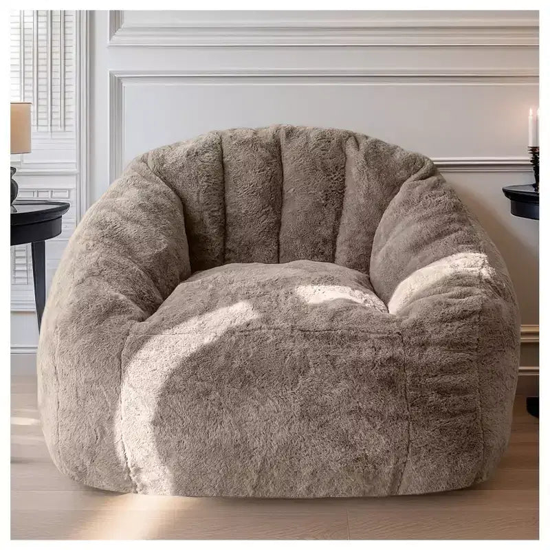 Okak Bean Bag Chair with Arms, Floor Chair with Memory Foam, Gaming Bean Bag Sofa for Adults for Bedroom, Living Room
