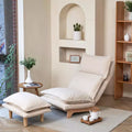 Lazy Sofa Balcony Leisure Chair for Living Room Bedroom, Foldable Reclining Chair, Single Sofa, Functional Chair