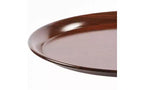 TUYOHW Table d'appoint ronde à pied queue de sirène, Petite table basse en métal antirouille, Table d'appoint polyvalente, Table de chevet pour salon