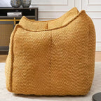 Pouf géant TUYOHW, fauteuil de sol moelleux en mousse haute résilience pour un confort durable, chaise longue paresseuse pour le salon et la chambre à coucher