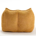 Pouf géant TUYOHW, fauteuil de sol moelleux en mousse haute résilience pour un confort durable, chaise longue paresseuse pour le salon et la chambre à coucher