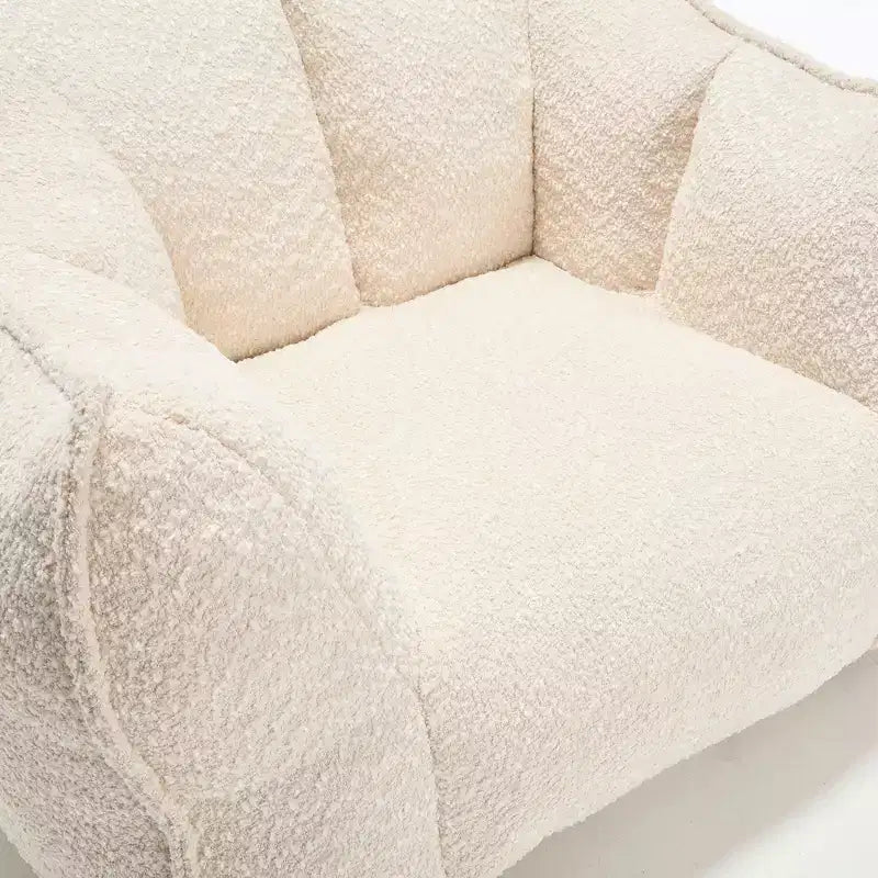 Pouf géant TUYOHW, fauteuil de sol moelleux en mousse haute résilience pour un confort durable, chaise longue paresseuse pour le salon et la chambre à coucher