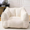 TUYOHW Bean Bag Chair, Soft High-Resilience Foam Floor Chair for Lasting Comfort, Lazy Sofa Chair for Living Room and Bedroom Lounging